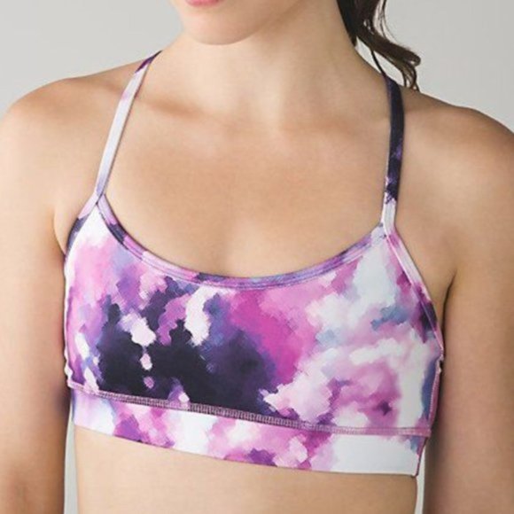 lululemon athletica Other - LULULEMON Flow Y Bra IV | RARE Blooming Pixie | 10
